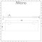 Milano Arvo - Modern Chrome Glass Bathroom Shelf