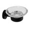 Milano Nero - Black Modern Wall Hung Soap Dish
