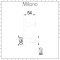 Milano Mirage - Modern Single Robe Hook - Chrome