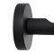 Milano Nero - Black Modern Wall Hung Robe Hook