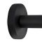 Milano Nero - Black Modern Wall Hung Toilet Roll Holder