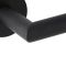 Milano Nero - Black Modern Wall Hung Toilet Roll Holder