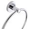 Milano Mirage - Modern Towel Ring - Chrome