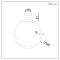 Milano Ayanna - Towel Ring - Brushed Brass