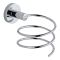Milano Mirage - Modern Hair Dryer Holder - Chrome
