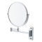 Milano Mirage - Modern Wall Mounted Shaving Mirror - Chrome