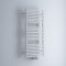 Milano Via - White Central Connection Bar on Bar Heated Towel Rail - 1065mm x 500mm