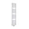 Milano Via - White Central Connection Bar on Bar Heated Towel Rail - 1823mm x 400mm