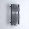 Milano Via - Anthracite Central Connection Bar on Bar Heated Towel Rail - 835mm x 400mm