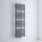 Milano Via - Anthracite Central Connection Bar on Bar Heated Towel Rail - 1520mm x 500mm