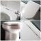 Milano Ballam - Modern Oval Back to Wall Toilet with Soft Close Seat