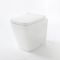 Milano Elswick - Modern Back to Wall Toilet with Soft Close Seat