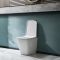 Milano Elswick - Modern Back to Wall Toilet with Soft Close Seat