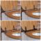 Milano Richmond - Traditional Comfort Height Back to Wall Toilet with Oak Seat - Choice of Finish
