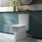 Milano Elswick - Modern Close Coupled Toilet with Soft Close Seat - Choice of Flush Button Finish