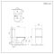 Milano Elements - Modern Round Close Coupled Toilet with Soft Close Seat - Choice of Finish