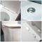 Milano Avenham - Modern Close Coupled Toilet with Soft Close Seat and Chrome Flush Button
