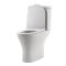 Milano Marbury - Modern Close Coupled Toilet with Soft Close Seat - Choice of Flush Button Finish