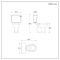 Milano Towneley - Traditional Close Coupled Toilet with Cistern and Wooden Seat - Choice of Flush Lever