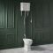 Milano Elizabeth - Traditional High Level Toilet with Cistern and Soft Close Seat