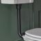 Milano Richmond - Traditional Comfort Height Low Level Toilet with Cistern and White Seat - Choice of Finish