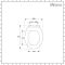Milano Legend - White Traditional Soft Close Toilet Seat