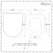 Milano Ballam - White Soft Close Quick Release Top Fix Toilet Seat