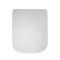 Milano Farington - White Soft Close Quick Release Top Fix Toilet Seat