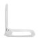 Milano Longton - Close Coupled White Soft Close Quick Release Top Fix Toilet Seat