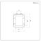 Milano Longton - Close Coupled White Soft Close Quick Release Top Fix Toilet Seat