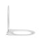 Milano Colby - White Soft Close Quick Release Top Fix Toilet Seat