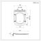 Milano Avenham - White Soft Close Quick Release Top Fix Toilet Seat