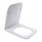 Milano Avenham - Close Coupled White Soft Close Quick Release Top Fix Toilet Seat