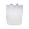 Milano Avenham - Close Coupled White Soft Close Quick Release Top Fix Toilet Seat