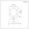 Milano Avenham - Close Coupled White Soft Close Quick Release Top Fix Toilet Seat