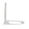 Milano Hatfield - Close Coupled White Soft Close Quick Release Top Fix Toilet Seat