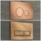 Milano - Concealed Cistern for Back to Wall Toilet Pan - Choice of Flush Plate