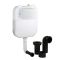 Milano - Concealed Cistern for Back to Wall Toilet Pan - Choice of Flush Plate