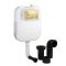 Milano - Concealed Cistern for Back to Wall Toilet Pan - Choice of Flush Plate