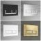 Milano - Short Wall Hung Toilet Fixing Frame and Concealed Cistern - Choice of Flush Plate