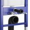 Milano - Short Wall Hung Toilet Fixing Frame and Concealed Cistern - Choice of Flush Plate