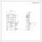 Milano - Short Wall Hung Toilet Fixing Frame and Concealed Cistern - Choice of Flush Plate