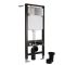 Milano - Tall Wall Hung Toilet Fixing Frame and Concealed Cistern - Choice of Flush Plate