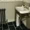 Milano Elizabeth - Traditional 3 Tap-Hole Crosshead Basin Mixer Tap - Chrome and White