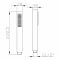 Milano Arvo - Chrome Thermostatic Shower with Diverter, Hand Shower, Shower Head and Body Jets (3 Outlet)