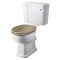 Milano Richmond - Traditional Shower Suite with Quadrant Enclosure, Close Coupled Toilet and Pedestal Basin