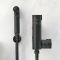 Milano Nero - Modern Thermostatic Douche Kit - Black