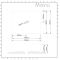Milano Longton - White Modern Rectangular Countertop Basin - 500mm x 400mm (No Tap-Holes)