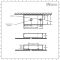 Milano Dalton - White Modern Rectangular Wall Hung Basin - 400mm x 220mm (1 Tap-Hole)