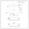 Milano Dalton - White Modern Square Countertop Basin - 400mm x 400mm (1 Tap-Hole)